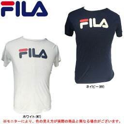 ◆メール便対応商品◆FILA（フィラ）W's半袖Tシャツ（416660）（スポーツ/トレーニング/ランニング/フィットネス/カジュアル/女性用/レディース）