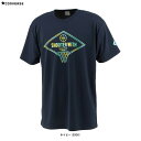 ◆メール便対応商品◆【店頭展示訳あり商品】CONVERSE(コンバース)プリントTシャツ(CB221365)(スポーツ/バスケットボール/トレーニング/半袖/ウ...