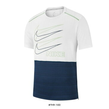 NIKE（ナイキ）DRI-FIT ハイブリッド S/S マイラー（BV4626）（トレーニング/スポーツ/フィットネス/ランニング/ジョギング/半袖/Tシャツ/速乾/男性用/メンズ）