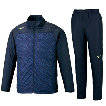 MIZUNO(ミズノ)ウォーマーシャツ パンツ 上下セット(P2ME0520/P2MF0520)(サッカー/フットボール/フットサル/スポーツ/トレーニング/ウェア/中綿/セットアップ/男女兼用/ユニセックス)