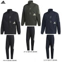 アディダス adidas（アディダス）M MHS ウインドジャケット パンツ 上下セット（IXG33/IXG27）（スポーツ/トレーニング/ウィンドブレーカー上下セット/フードあり/長袖/ウェア/セットアップ/男性用/メンズ）