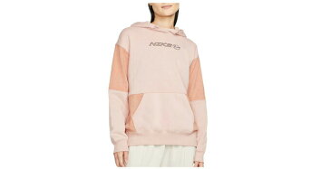NIKE(ナイキ)フリース OS プルオーバー L/S フーディ パンツ 上下セット(DM6304/DM6298)(スポーツ/トレーニング/スウェット/フード付き/ルームウェア/部屋着/パーカー/パンツ/女性用/レディース)