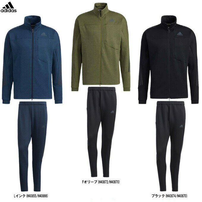 adidas（アディダス）ウォームアップジャケット パンツ 上下セット（JIB88/JIB70）（スポーツ/トレーニング/ランニング/カジュアル/ジャージ上下セット/ウェア/男性用/メンズ）