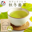 カフェインレス 秋冬番茶 4g×32個 【ギフト対応可】 国産 秋冬番茶ティーバッグ ティーパック お茶 ギフト 静岡県産 パック ティーバック 水出し OK 冷茶 ホット