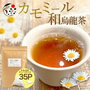 ハーブティー ブレンド カモミール×烏龍茶 2.5g×35p ティーバッグ お茶 アイスティー 水出し茶 国産 アフタヌーンティー 冷茶 水出し ハーブ フレッシュ 爽やか 甘さ ひも付き