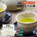 焙煎くらべ お試しセット アソート3種セット みずたま農園製茶場 お茶 緑茶 1番茶 一番茶 国産 静岡 静岡茶 牧之原 牧之原茶 無添加 日本茶 リーフ 深蒸し茶 深むし茶 焙煎 送料無料 メール便 水出し