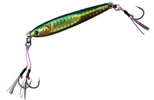 【ダイワ】TGベイト SLJ 60gカラー：FPHグリーンG【4960652230841】