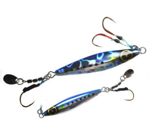 <ハヤブサ>ジャックアイ マキノミー 40g品番:FS432カラー:1.ケイムラブルーイワシ【4993722961895】