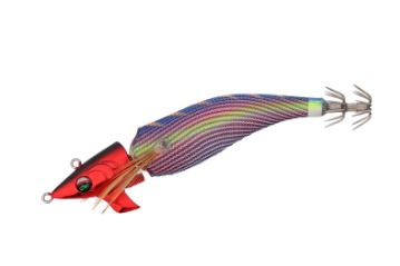 【ダイワ】エメラルダス アモラスジョイント TypeSサイズ：2.5号（10g）カラー：2.赤－縞パープル杉【4..