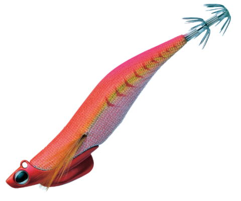 【バレーヒル】スクイッドシーカー 35ミディアムヘビー サイズ(号)：3.5号 35gカラー：#35MH オレンジ・ピンク/赤ホロ【4996578207162】