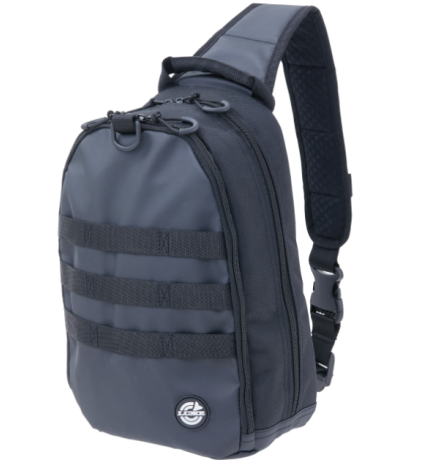 【がまかつ】2022ランガンボディバッグ LE317カラー：ブラック【4549018672091】