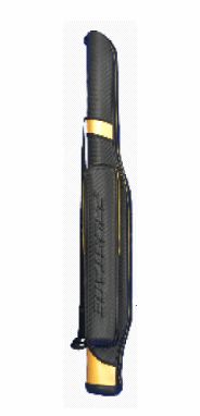 【大型商品（180サイズ）】【GENESIS】プロステージハードロッドケース130Rカラー：ブラックXゴールド【4582498651811】