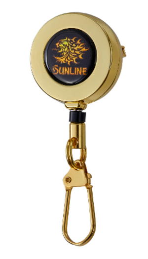 【サンライン】ピンオンリール（シングル） SAP-1026カラー：ゴールド【4968813980178】