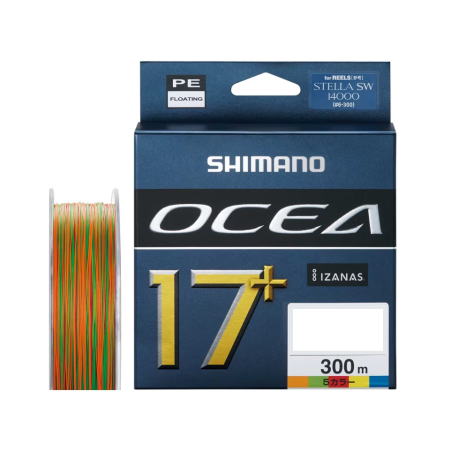 【シマノ】オシア 17+ PE LD-A71Y 10m x 5カラー 300m 8号【4969363143600】