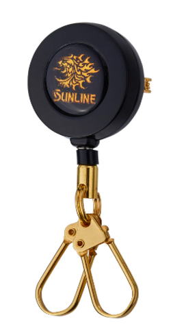 【サンライン】ピンオンリール（ダブル） SAP-1027カラー：ブラック【4968813980222】