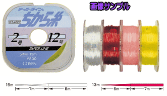 【ゴーセン】テーパーライン ちか
