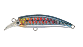 Type： Sinking Length：50mm Weight：5.9g キー・パプースは、防波堤や、漁港などで楽しめる、ウルトラライトゲームのためのミノーです。メインとするこれらのフィールドは、足元まで水深のある場所 も多く、また、その足元までがポイントとなっています。 そのため、リップを含むボディ形状とヘビーウェイト設計により「1m沈めたら、1mの泳層を正確に 狙い続けることができる。2mなら2mの泳層、3mなら3m。」というように、ターゲットの泳層にすばやく届き、しかもその泳層をはずさずに泳ぐよう設計 してあります。とくにカマス狙いでの実績が高く、各地から高評価を頂いています。