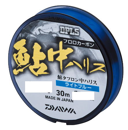 【鮎】【ダイワ】鮎タフロン 中ハリス号数：0.8カラー：ライトブルー【4550133073038】