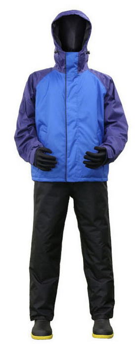 【プロマリン】WBA2101 防水防寒ウィンターベーシックスーツカラー:ネイビーブルーサイズ:L【4997223550275】