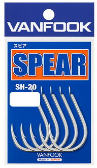 【VANFOOK】SH-20スピアサイズ：4/0　シルバー【4949146036350】