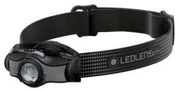 【Ledlenser】 LEDヘッドライト 単3 (1本)MH3カラー：ブラック/グレー【4058205014656】｜水谷つり具　楽天市場支店