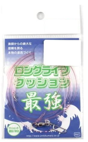 【人徳丸】ロングライフクッション1.5mm 50cm(2本入り)カラー：ピンク【4523480000521】