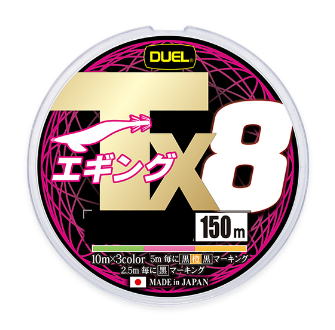 【デュエル】Tx8 エギングカラー：3Cサイズ(号)：0.8巻量(m)：150【4940764552949】