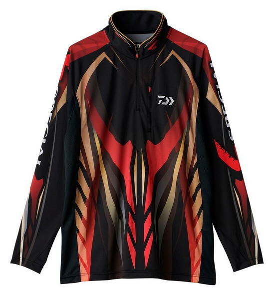 【鮎】【ダイワ】スペシャルロングスリーブシャツ品番：DE-7025カラー：マグマブラックサイズ：M【4550..