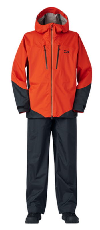 【ダイワ】2025RAINMAX®アングラーズライトレインスーツ品番：DR-3025カラー：オレンジサイズ：XL【455..