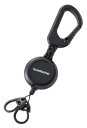 【シマノ】カラビナリールCR品番:UH-211Wカラー:ブラック【4969363857828】
