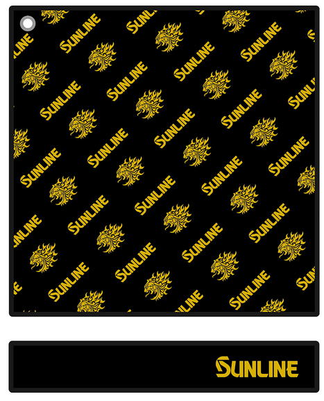 【サンライン】フィッシングタオル マイクロファイバー品番：TO-107カラー：ゴールド【4968813995905】