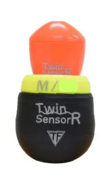 【釣研】ツインセンサーRサイズ：M浮力：上ウキ0/下ウキ000【4989801738175】