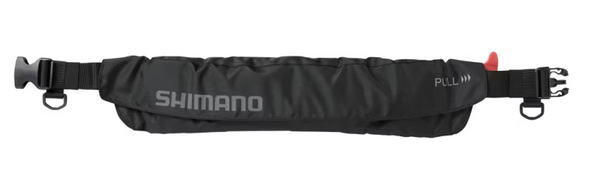 【シマノ】ラフトエアジャケット ウエストタイプ (膨脹式救命具)品番：VF-052Kカラー：フルブラック【4..