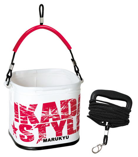 【マルキュー】ワイドパワーバケツ01IK-01カラー:ホワイト 【4905789183080】