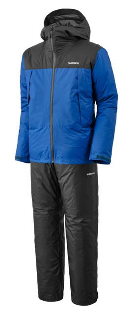 【シマノ】ベーシックインサレーション レインスーツ 01品番：RB-057Xカラー：ブルーサイズ：M【496936..