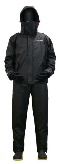 【プロマリン】PWB2509 防水防寒ウィンターPUマリンスーツカラー:ブラックサイズ:M【4997223558356】