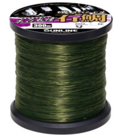 【サンライン】磯スペシャル 本石鬼憧カラー：海藻グリーン号数：18規格：300m【4968813534203】