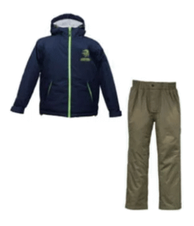 【クロスファクター】WBA1602 防水防寒ウィンタースーツ(上下セット)カラー:ネイビーサイズ:130【4997223427423】