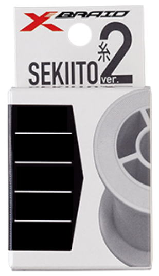 【XBRAID】セキ糸IIカラー：黒品番：No.9号数：0.8構成：撚糸素材：ポリアリレート規格：70m【45825507..