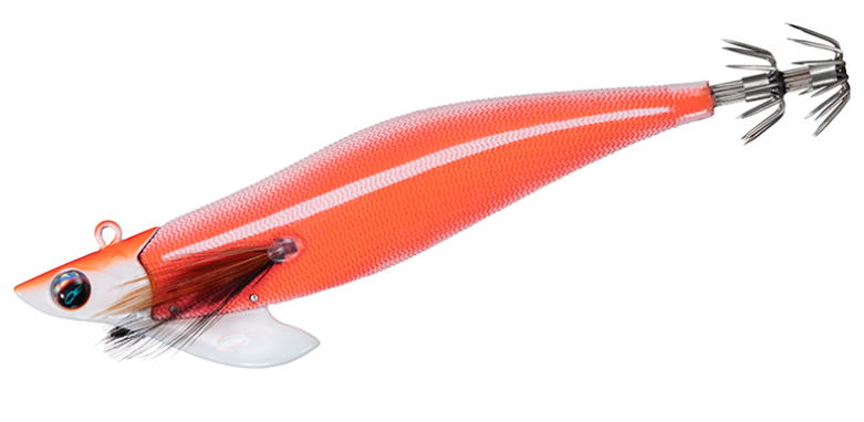 【ダイワ】エメラルダス ボート2 RV（ラトルバージョン）サイズ：3.0号（25g）カラー：14 夜光-グローヘッド/オレンジうりぼう【4550133289965】