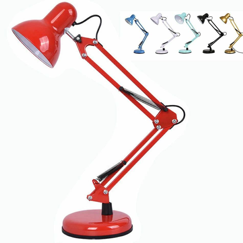 12W LEDスタンド E27金口 アームランプ LEDライト 調色3段階 電気スタンド LED電球付属 卓上ライ 目に優しい コン