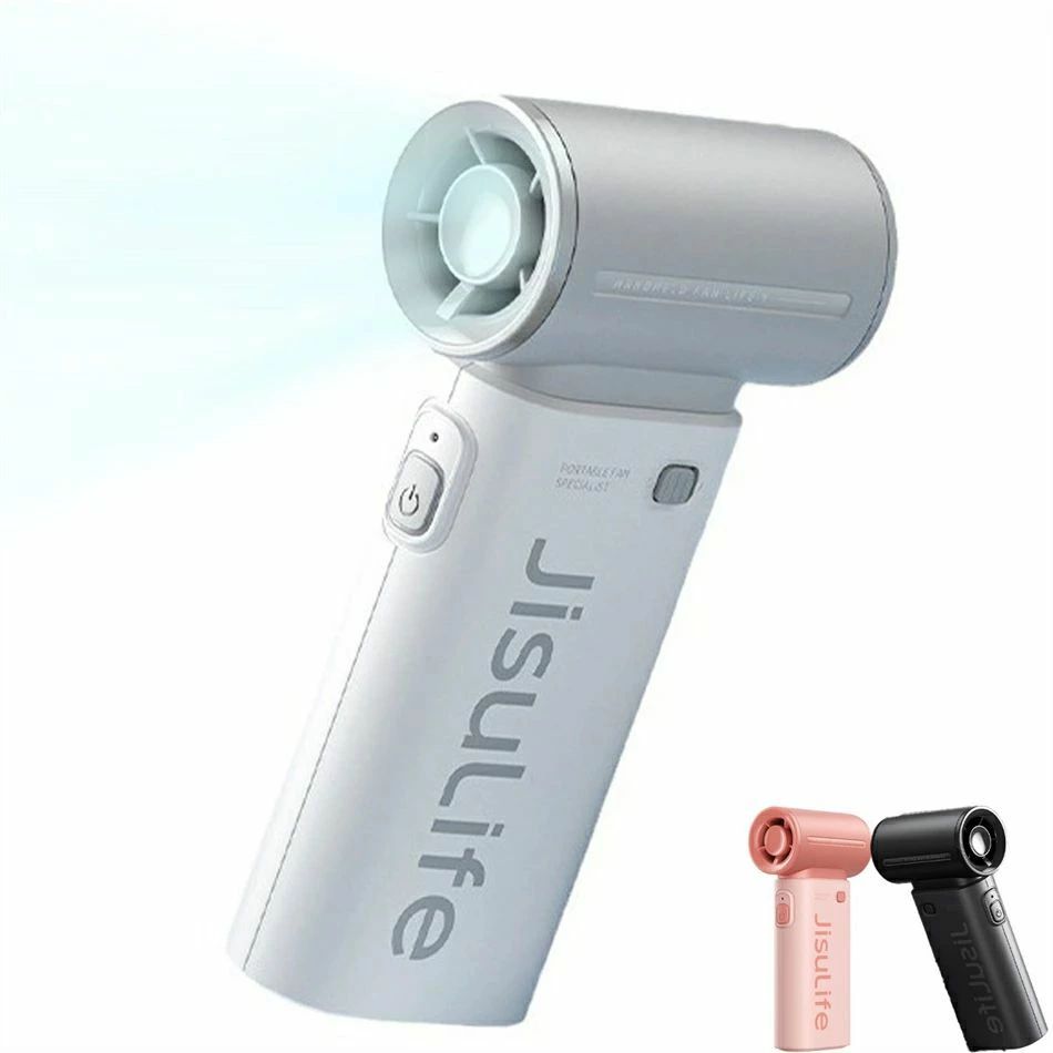 充電式ミニジェットファン 大風量 熱中症対策/花火大会/スポーツ観戦/キャンプ/旅行に最適-ストラップ..