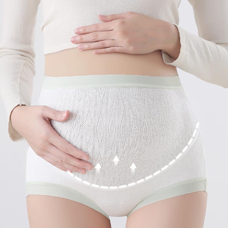 ハイウエスト パンツ 産後ショーツ 締め付けない マタニティ マタニティショーツ 深履き 下着 綿 ショーツ 3