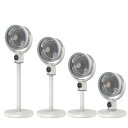 LEDライト付き 上下90°自由調節 140°左右首振り 多方向送風 3段階高さ調節可能 5段階風量調節 サーキュレーター 扇風機(2)