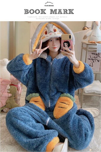 冬用 秋 可愛い 動物 着る毛布 暖かい レディース ルームウェア パジャマ もこもこ うさぎ 大人用 パジャマ 着ぐるみ 冬用 秋 可愛い 動物 着る毛布 暖かい レディース ルームウェア パジャマ もこもこ うさぎ 大人用 パジャマ 着ぐるみ
