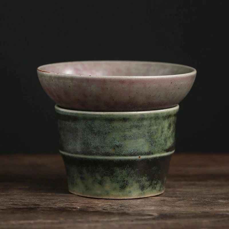 人気 茶漏 セラミックフィルタ 手作り窯変 中国式 茶器 分茶器