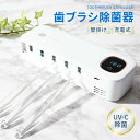 【歯ブラシ除菌機】UV除菌&乾燥機能付き!壁掛け歯ブラシホルダーでおしゃれ収納。自動除菌&USB充電対応で毎日快適な口腔ケア
