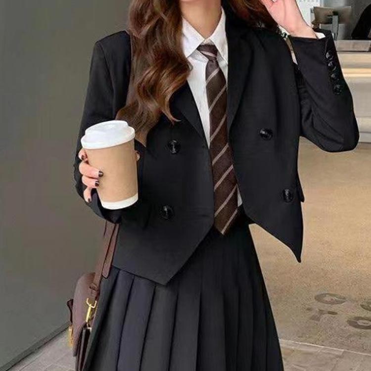 スカートスーツ セットアップ ロング丈プリーツスカート 子供スーツ 卒業スーツ 卒服 JK制服 フォーマルスーツ 入学式スーツ
