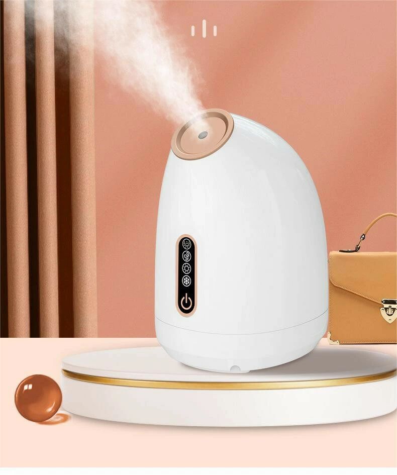 フェイススチーマー チーマー美顔器 顔 温感&冷感 アロマ対応 温冷式 スチーマー 美顔器 フェイススチ..