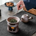 癒し 贈り物 お祝い ギフト おちゃ お茶 こうろ 香炉 茶香炉う ローソク ろうそく 茶こうろ 陶器 セット 茶香炉
